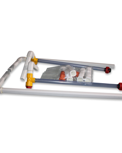 End set nipple pipe breather per tier double without holder